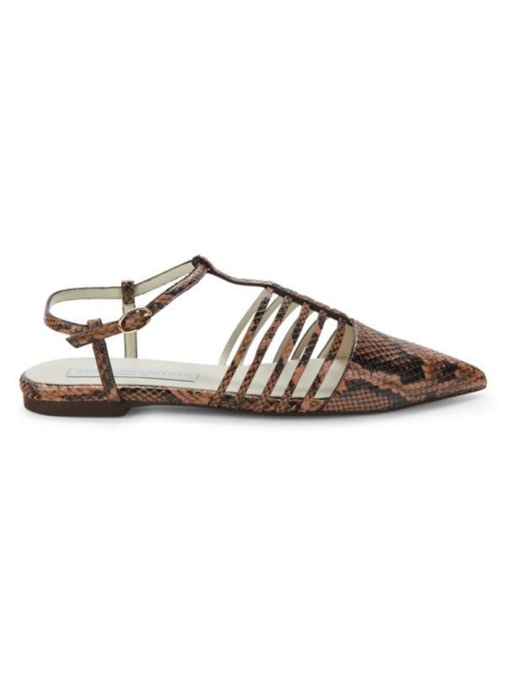 Stella McCartney Snakeskin embossed ballet flats size 38 BNWOB